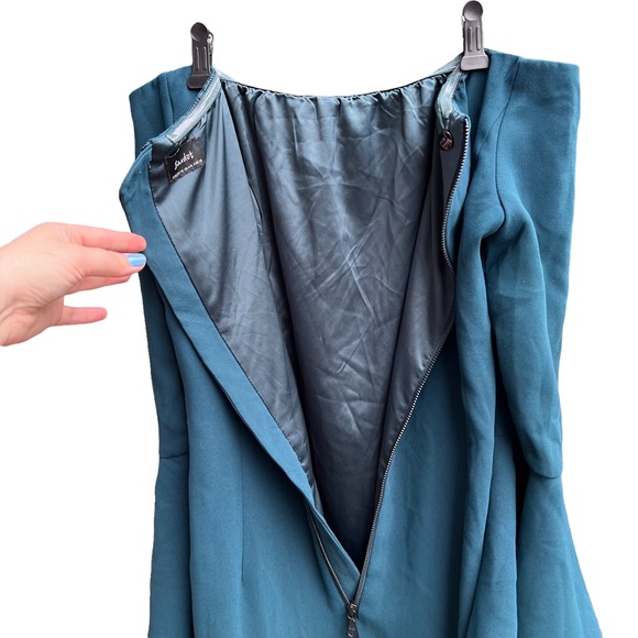 Bardot Off The Shoulder Bell Sleeve Midi Length Solange Dress - Picture 14 of 15